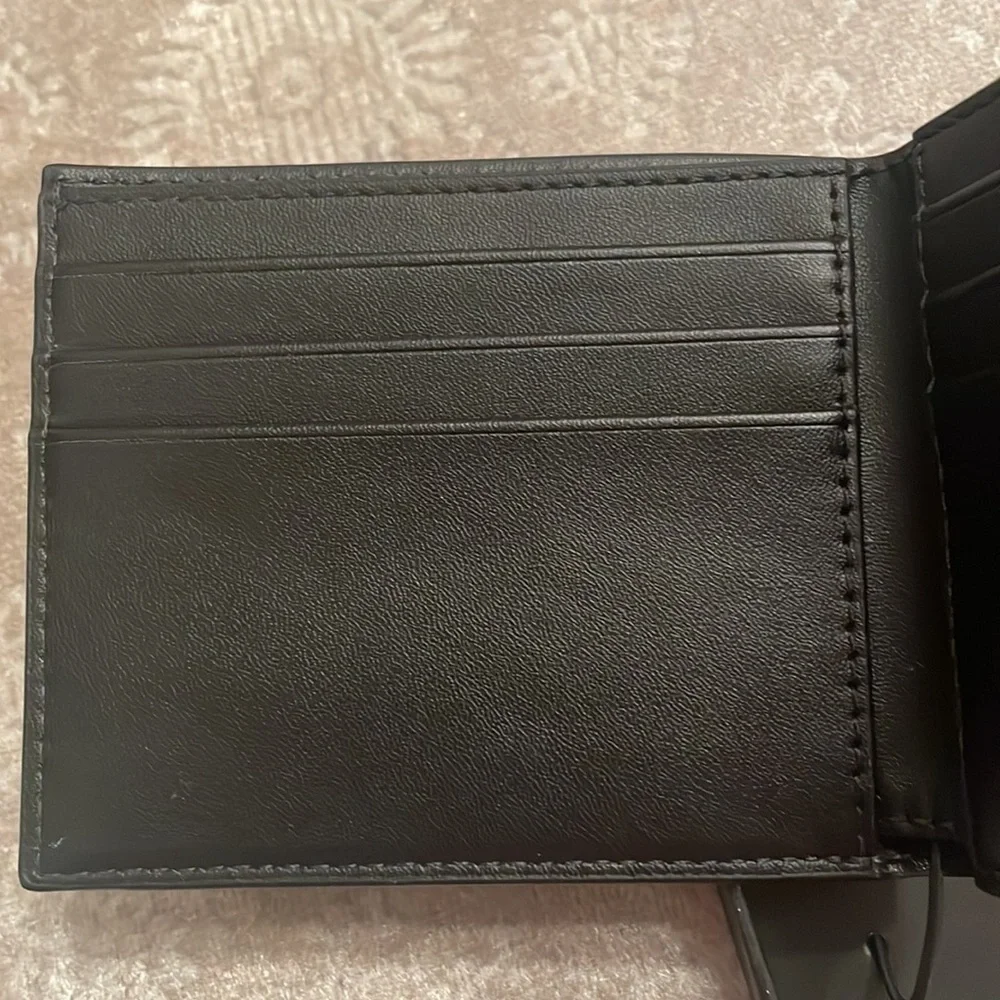 Brand New Michael Kors Admiral Blue Logo Slim Billfold Jet Set Men's Wallet